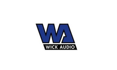 wick audio logo bybalzer