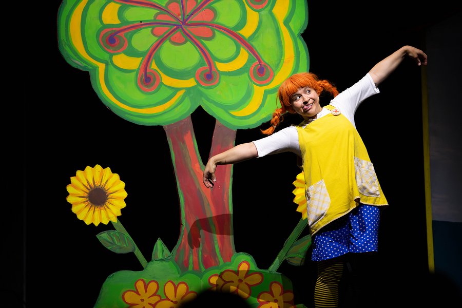 pippi langstrumpf apfelbaum sonnenblume bybalzer